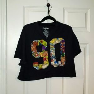 Nickelodeon 90s Crop Top